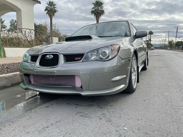 Painting The Subaru WRX STI