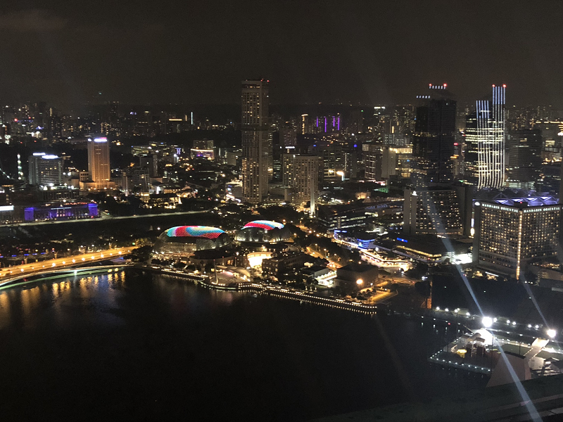 Singapore at night